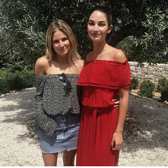 H&M off the shoulders top