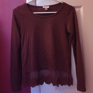 Long sleeve knit top from PACSUN