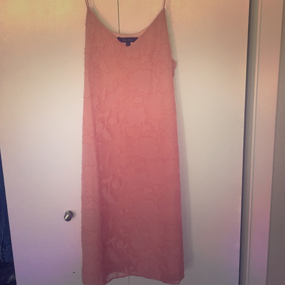 Beautiful Coral Lace Slip Dress (NWOT)