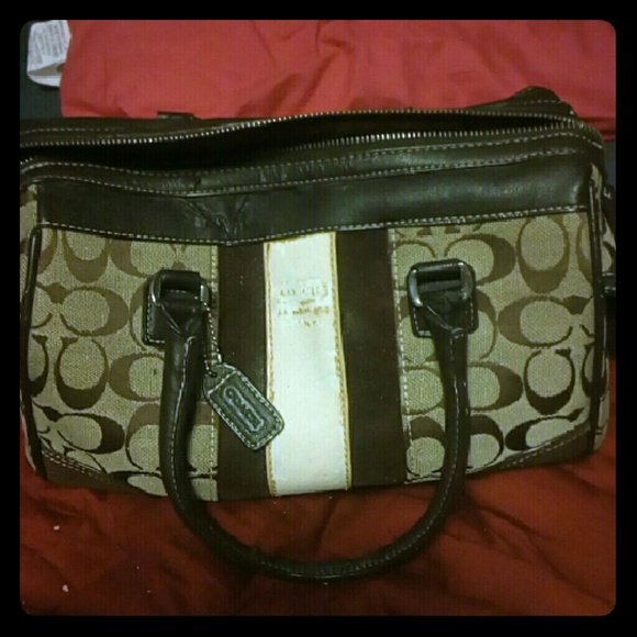 Authentic coach purse