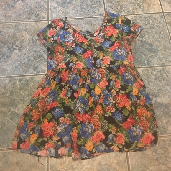 Flower cotton tunic - Picture 2 of 2