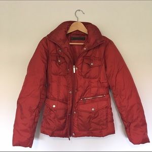 Red/rust color Steve Madden jacket