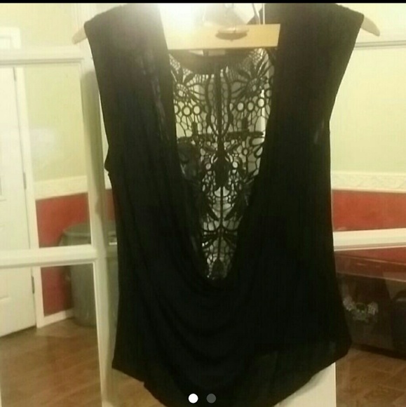 Sexy low cut blouse