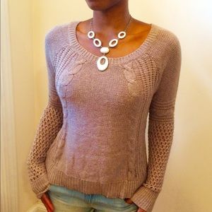 American Eagle Crochet Sweater