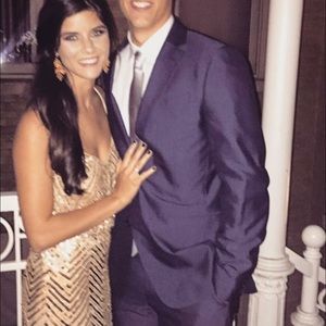 Adrianna Papell Gold Gown