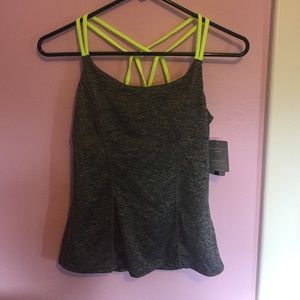Grey work out tank