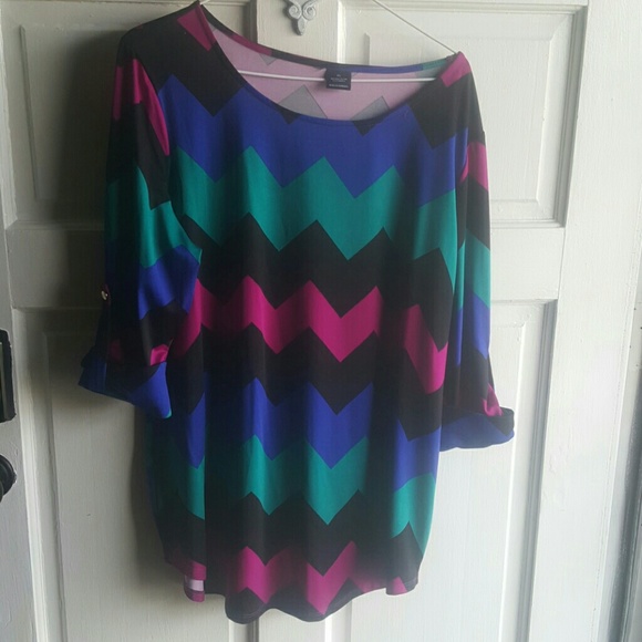 Xl blouse colorful