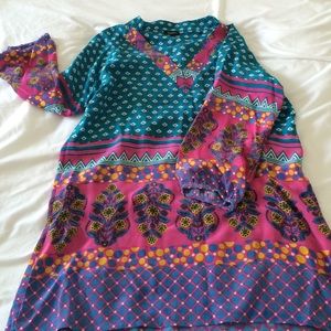 Silk tunic by Tolani