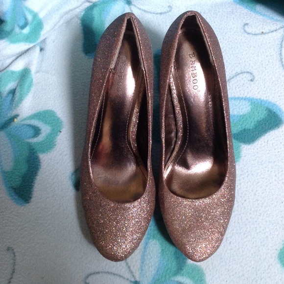 Glittery heels