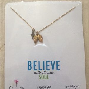 Believe with all your soul necklace by dogeared