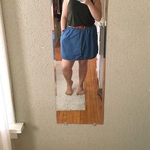 Denim skirt