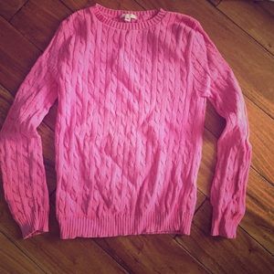 Pink Ralph Lauren look alike sweater