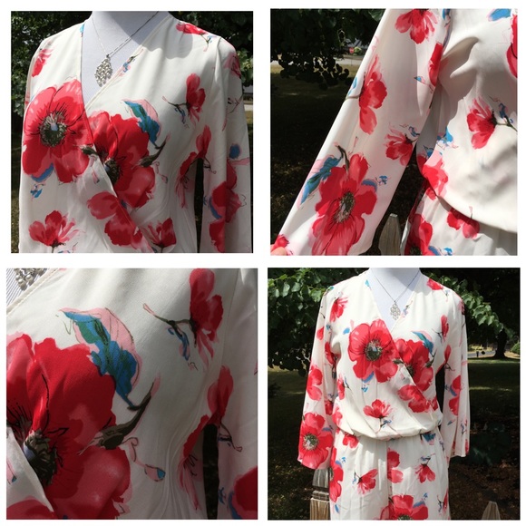 Vibrant Floral Romper - Picture 4 of 5