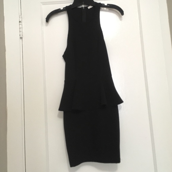 Lush Black Bodycon Dress