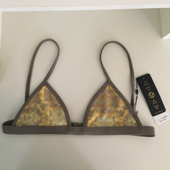 House of Au+ORA Reversible Bikini Top