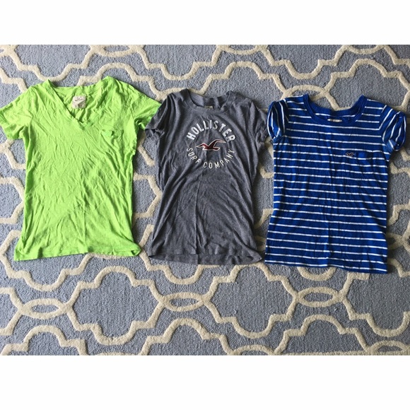 3 hollister shirts