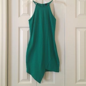 Green bodycon dress