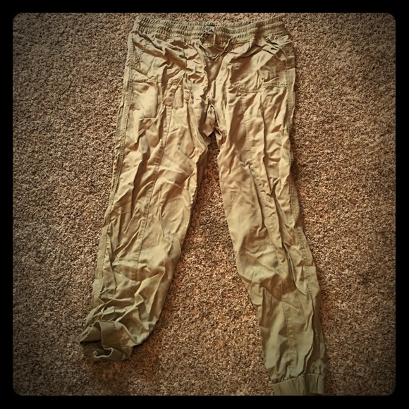 Women's Olive green joggers