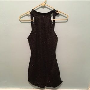 Sparkly Black Dance Costume