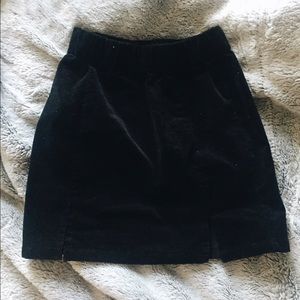 rare black brandy raquel skirt sold