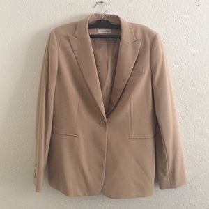 Calvin Klein nude pink blazer size 6