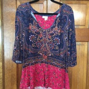 Anthropologie Beaded Tunic