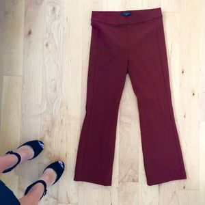 Burgundy Trousers