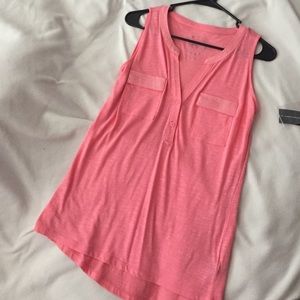 INC Strawberry Pink Tank Top