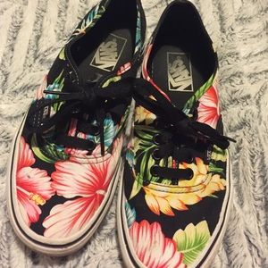 Floral Vans