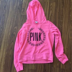 Pink hoodie