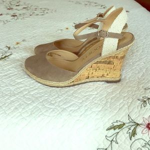 Sole Society suede sandals.