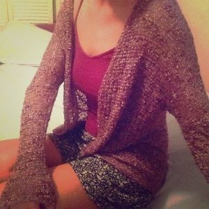 Open light cardigan