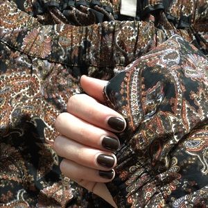 Forever 21 Contemporary XS Faux-Silk Boho Joggers