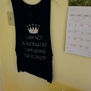 I am not a shopaholic I am helping the economy!!