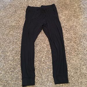 Black joggers