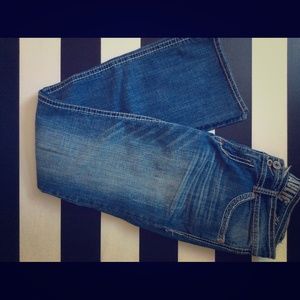 Hydraulic Denim Bootcut Jeans