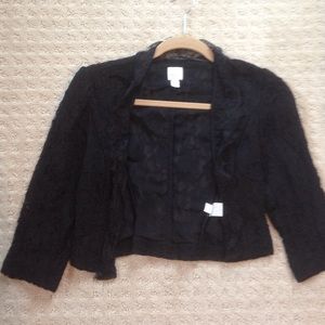 Lauren Conrad Cropped Lace Blazer