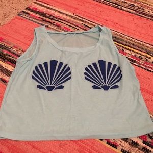 Seashell tank top