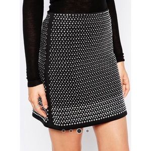 French Connection Embellished Skirt
