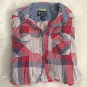 American Rag flannel slim fit size large