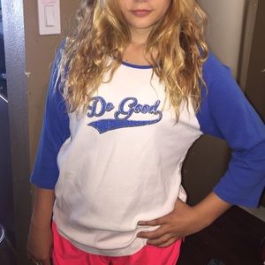 Vintage baseball quarter sleeve tee