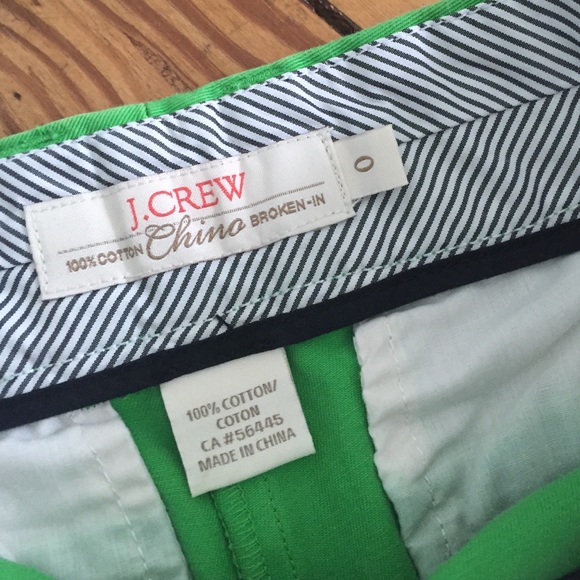 Jelly green chino shorts - Picture 2 of 2