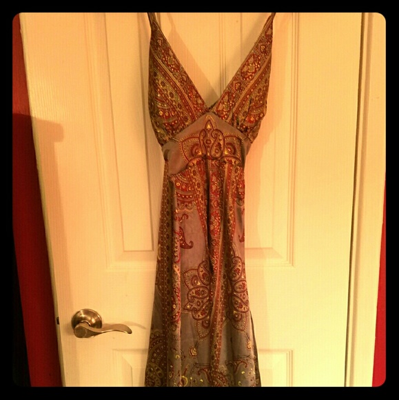 Beautiful silky summer dress. See size description