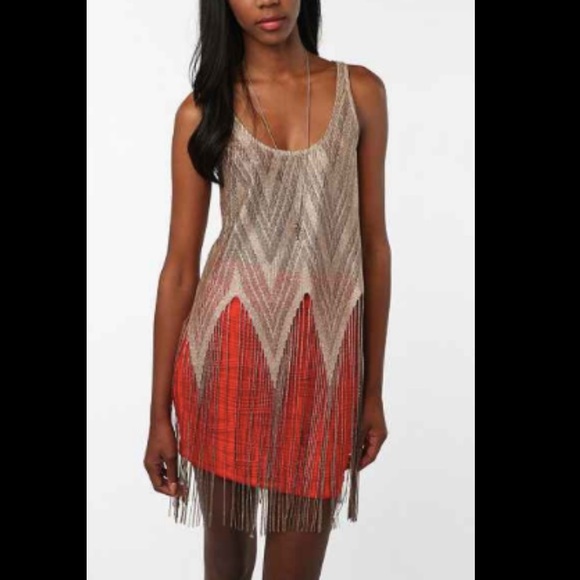 Urban outfitters fringe top