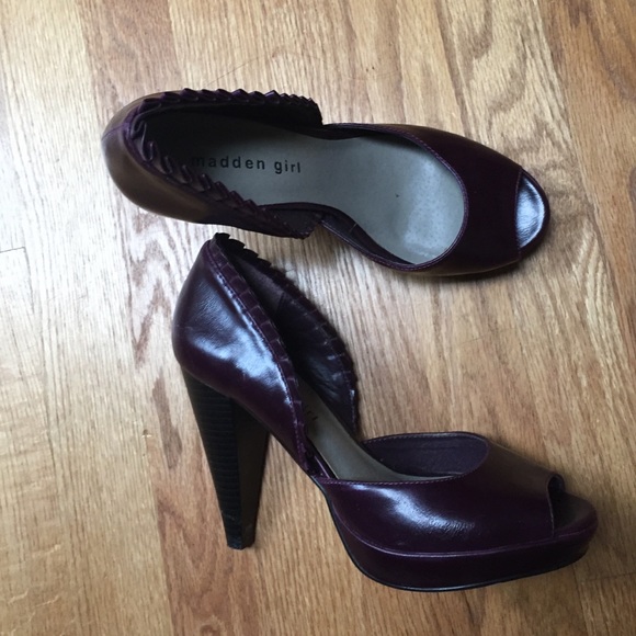 Eggplant Madden Girl heels