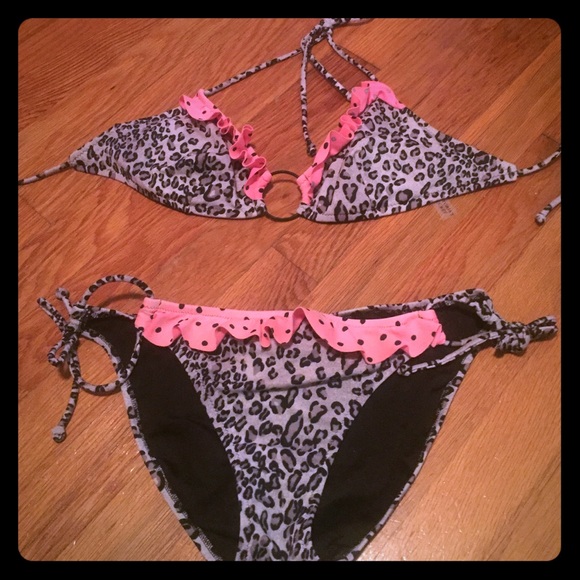 VS LEOPARD PRINT BIKINI