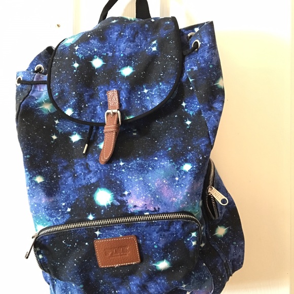 PINK Galaxy backpack