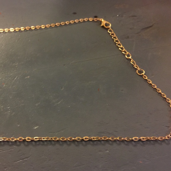 Jewelry Gold Bar Drop Down Necklace Poshmark
