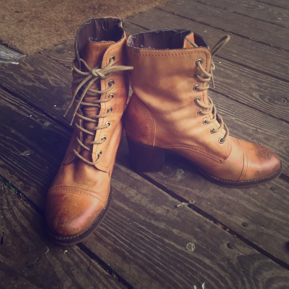 Nicole Lace Up Boots