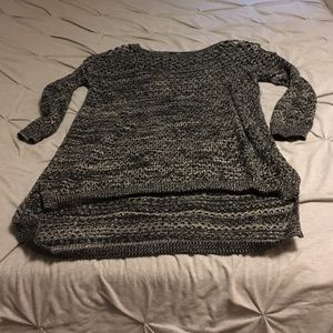 Mossimo / Target black/white sweater